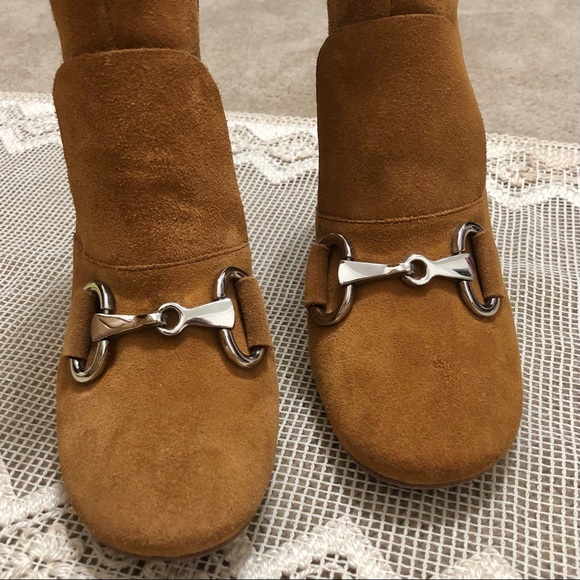 Jeffery Campbell Brown Chunky Block Heel Booties - Picture 5 of 12